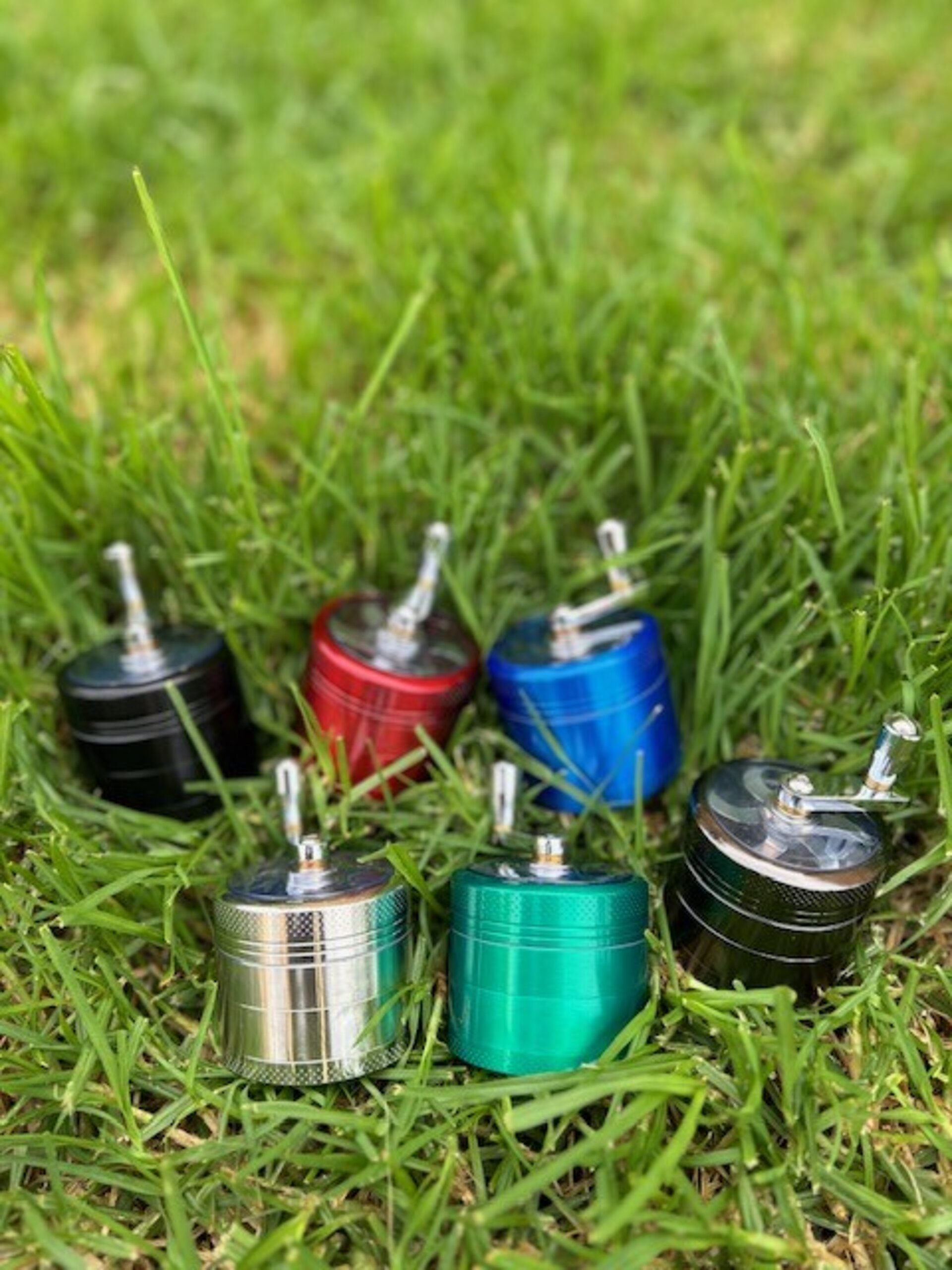 Grinder de metal con manivela - 4