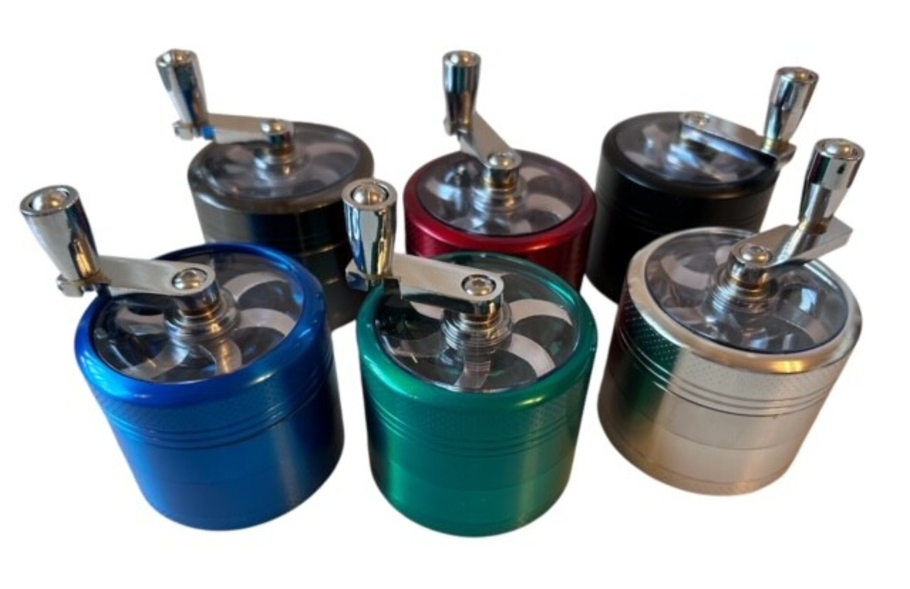 Grinder de metal con manivela - 2